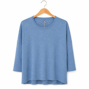 Mersea Catalina Slub Tee Womens One Size Blue 100% Cotton Crew Neck NWT